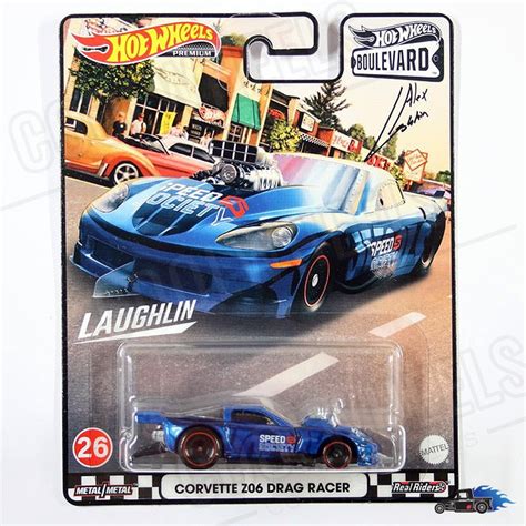 Hot Wheels Premium 2021 Boulevard Corvette Z06 Drag Racer Shopee