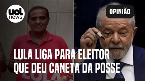 Lula Liga Para Eleitor Que Deu Caneta Da Posse Piauiense Rebate