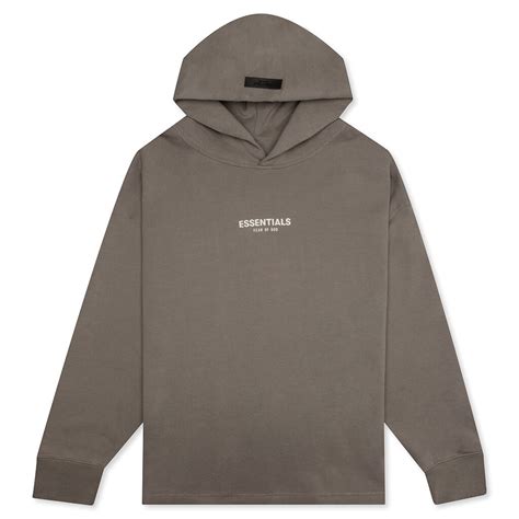 Essentials Relaxed Hoodie Desert Taupe Feature