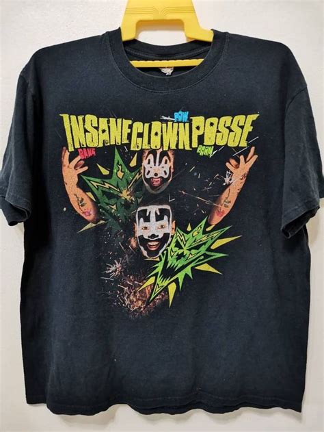 Insane Clown Posse T Shirt Icp Promo Concert Tour Tee Rap Hip Etsy In