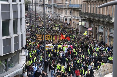 France Yellow Vest Protests Activists Against Emmanuel Macron