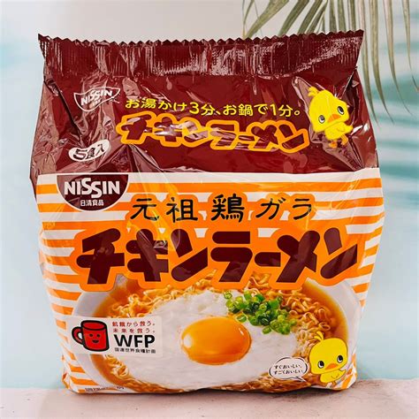 日本 Nissin 日清 元祖雞麵 425g 5入袋 元祖雞汁麵 小雞麵 蝦皮購物