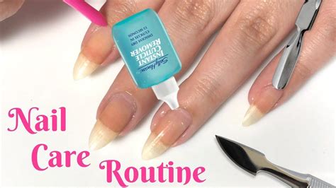 My Nail Care Routine Youtube Nail Care Routine Nail Care My Nails