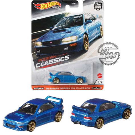 Jual HOT WHEELS 98 SUBARU IMPREZA 22B STI VERSION MODERN CLASSICS CAR CULTURE PREMIUM Shopee