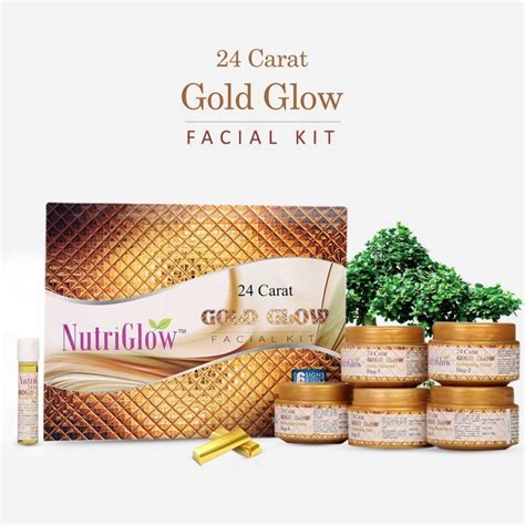 Carat Gold Glow Facial Kit Nutriglow Cosmetics