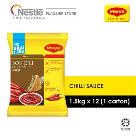 CARTON MAGGI Chilli Sauce Carton 1 5kg X 12 Lazada