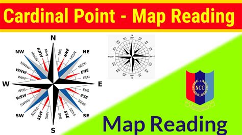 Cardinal Point Map Reading Ncc What Is Cardinal Points Mission Ncc