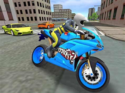 Sports bike simulator Drift 3D 🏆 Games Online