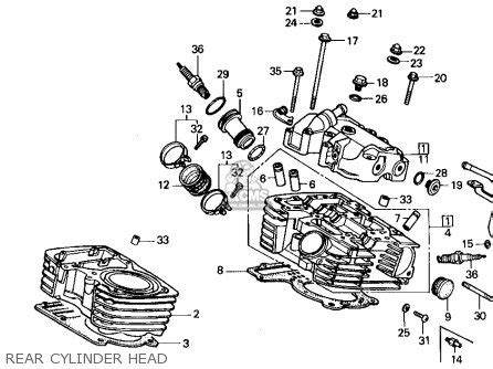 Honda Vt C Shadow G Usa California Parts List Partsmanual