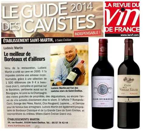 Ludovic Martin Caviste Star De Saint Emilion La Revue Du Vin De