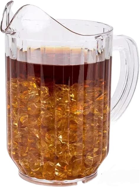 Bpa Free Break Resistant Restaurant Style Plastic Pitcher