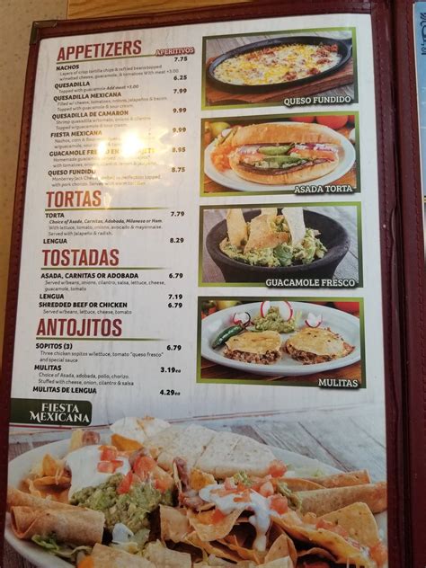 Menu At Mexico Lindo Restaurant Rancho Cucamonga Archibald Ave G