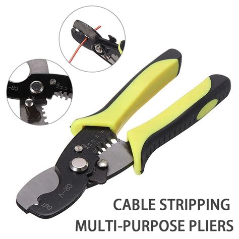 Automatic Cable Wire Stripper Stripping Crimper Crimping Plier Cutter