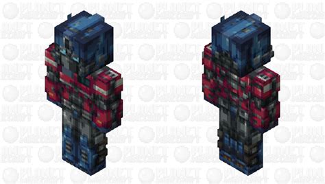 Optimus Prime（cool Colors） Minecraft Skin