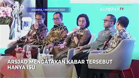 Isu Sri Mulyani Gabung TPN Ganjar Mahfud Ini Kata Arsjad Rasjid