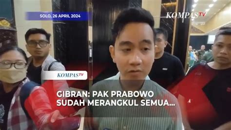 Gibran Sebut Prabowo Akan Rangkul Semua Partai Politik Luar Koalisi