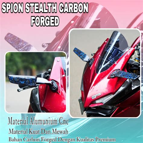 Jual Spion Carbon Forged Spion Stealth Carbon Kevlar Spion Winglet