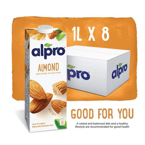 Alpro Almond Milk Original Case 1l X 8 Packs Shopee Singapore