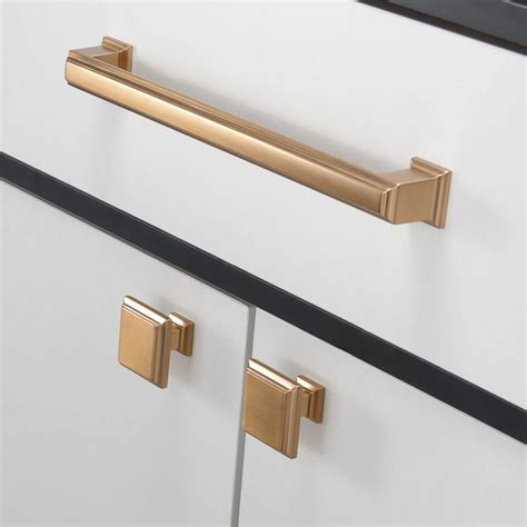 Cotykiley Pack Inch Mm Champagne Bronze Cabinet Handles Gold