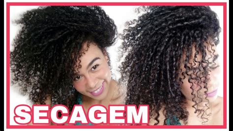 Como Secar Os Cachos R Pido Sem Frizz E Ressecamento Youtube