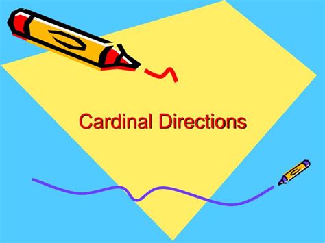 PPT - Cardinal Directions PowerPoint Presentation - ID:4412738