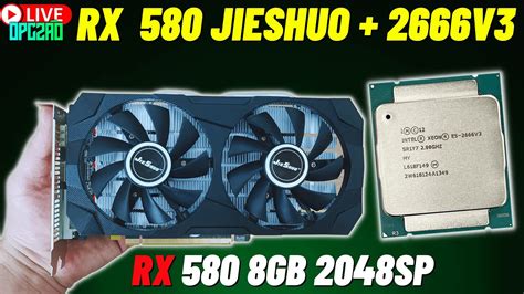 Ao Vivo Testes Rx Gb Sp Jieshuo Xeon E V Do Aliexpress