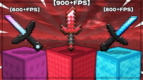 Top 5 Mcpe Pvp Texture Packs Fps Boost 120 Minecraft Bedrock