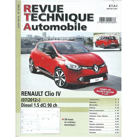 Revue Technique Clio De Renault