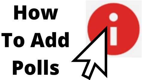 How To Add Polls In Your Youtube Videos Youtube