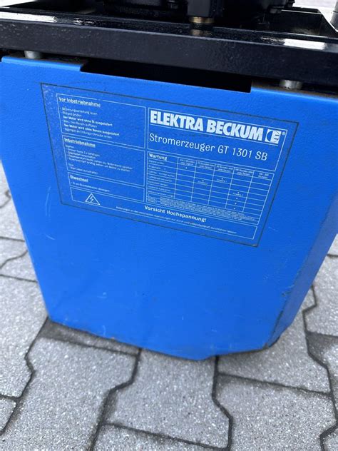 Agregat prądotworczy ELEKTRA BECKUM 1500watt miedziana prądnica