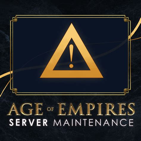 age  empires routine server maintenance february  facebook