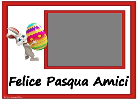 Il Pi Popolari Cartoline Personalizzate Di Pasqua Con Cornice Foto