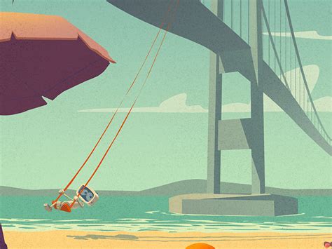 Tacoma Narrows Bridge by Yustas on Dribbble