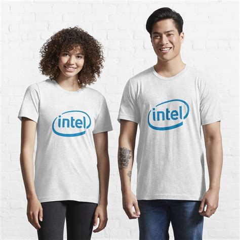 Intel Logo Merchandise T Shirt For Sale By Georgeybarra Redbubble