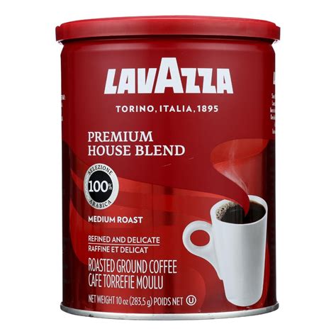 LavAzza Ground Coffee Premium House Blend -- 10 oz - Vitacost