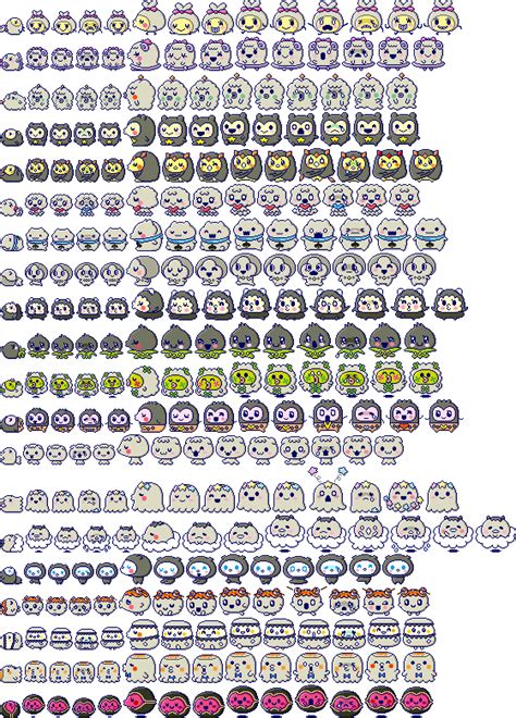 Tamagotchi Sprites Sheets