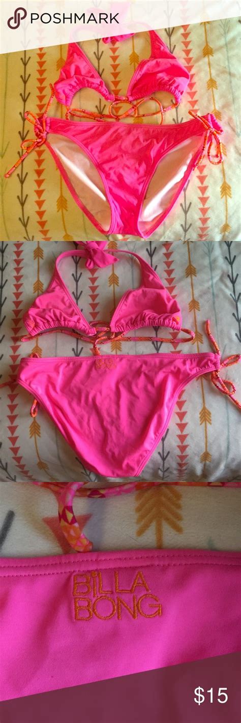 Hot Pink Billabong Bikini Billabong Bikini Bikinis Cute Bikinis