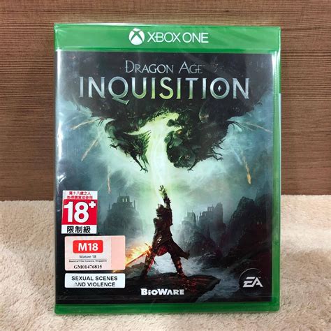 現貨 》xbox One 闇龍紀元：異端審判 Dragon Age Inquisition 全新未拆封 英文美版 蝦皮購物