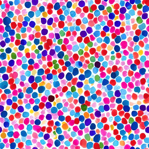 Sprinkles Confetti Pattern Watercolor Illustration · Creative Fabrica