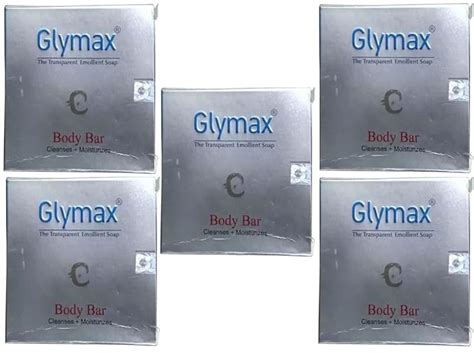 Buy Glymax Cleamses Moisturixes Body Bar 75gm Pack Of 5 Online At