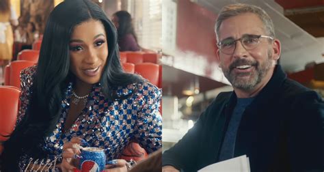 Cardi B And Steve Carell Tease Upcoming Pepsi Super Bowl 2019 Commercials Watch 2019 Super