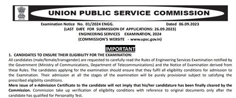 UPSC ESE Recruitment 2023 167 Vacancies Tamilanguide