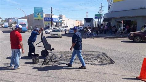 Diario Del Yaqui En Navojoa Es Prioridad El Bacheo Para El 2024