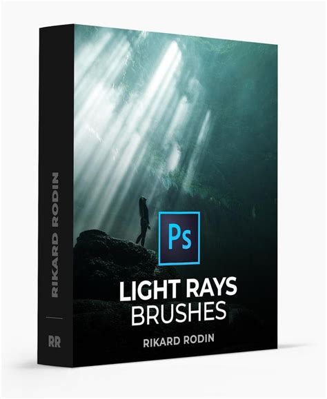 Light Rays Photoshop Brushes