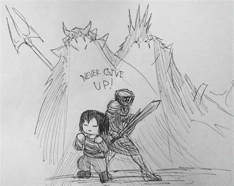 Frisk Chosen Undead Asgore Undyne The Undying Artorias The