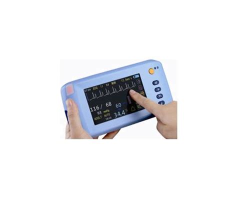 Handheld Multi Parameter Patient Monitor Pm A Viomed Equipment