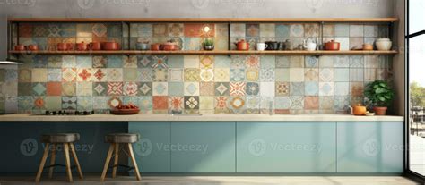 Colorful kitchen wall tiles design ing digital kitchen wall tiles ...