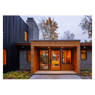 Red Cedar Lake House Rustic Entry Minneapolis By Lundin