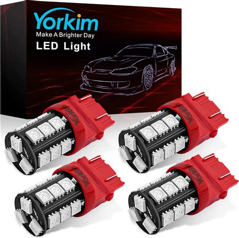 Amazon Yorkim Led Light Bulbs Red Super Bright