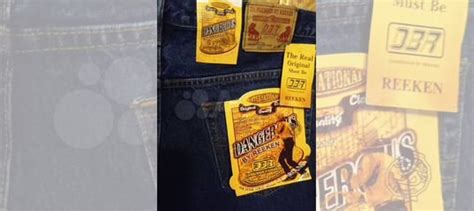 Джинсы синие Dangerous by Reeken США купить в Москве с доставкой ...